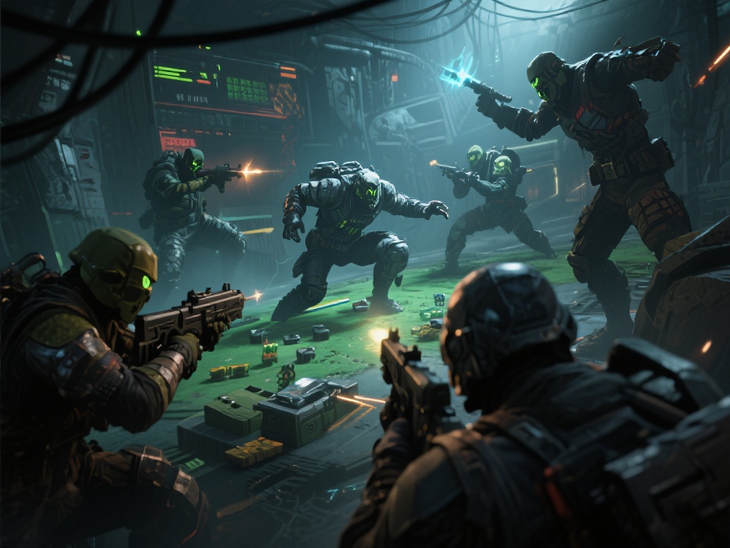 游戏中的敌人智能化极高，他们会根据玩家的行动而调整