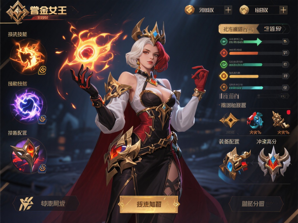 技能加点与装备配置
角色技能加点往往影响战斗中的